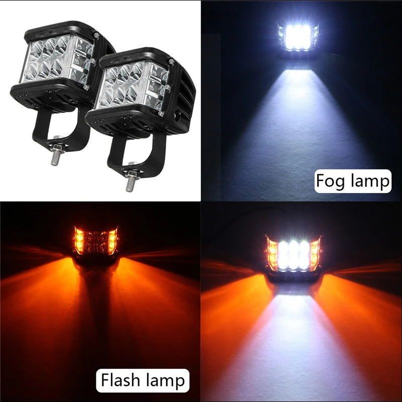 

4 Inch 45W LED Work Light Bar Combo Off Road Motorcycle Fog Lights LED Light Bar For Pickup Jeep Truck