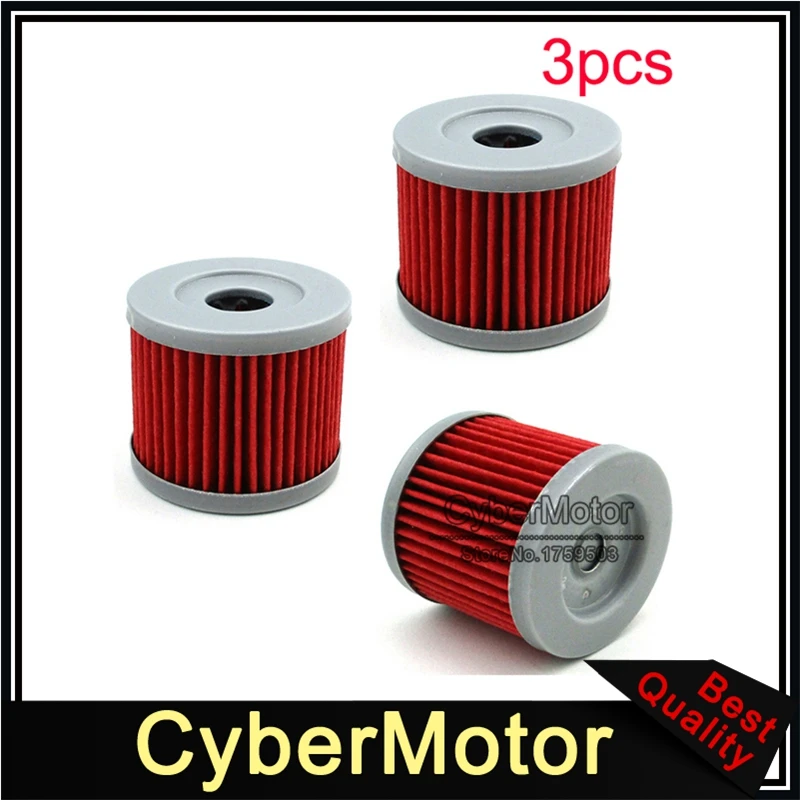 

3x Oil Filter 150cc 200cc 250cc Lifan Zongshen Loncin CB250 Dirt Bike Motorcycle Quad ATV Pit