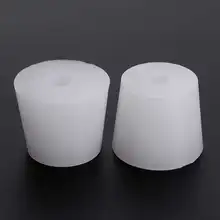 1 шт. 3-7 Размер Силиконовая пробка подходит для воздуха ферментационный аксессуар с отверстием для пивоварения