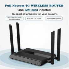 Wi-Fi роутер 300 Мбит/с со слотом для sim-карты и 4 антеннами 5 дБи поддержка pptp и l2tp, wifi 4g lte модем роутер