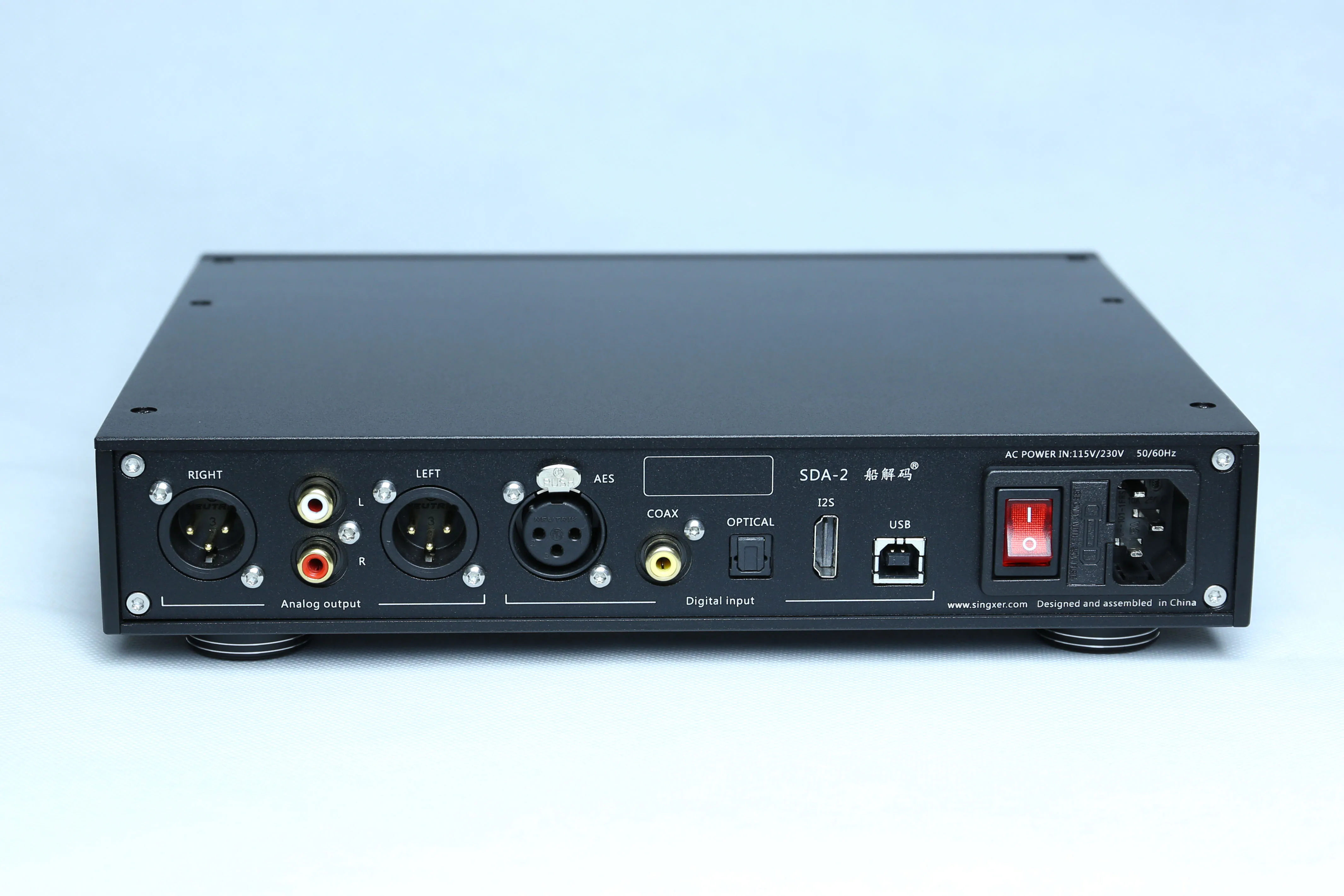 Усилитель для декодирования наушников Singxer DSD512 AK4497 USB Coxial SPDIF сбалансированный