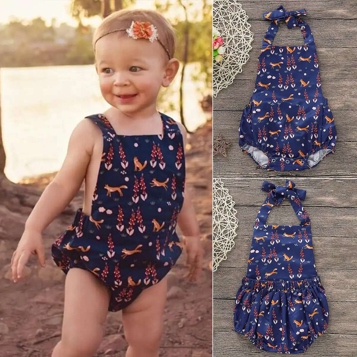 cute girls romper