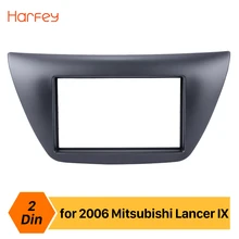 Harfey 2Din автомобильный Радио фасции для 2006 Mitsubishi Lancer IX объемный DVD плеер отделка комплект пластина панель стерео Indash Dash комплект