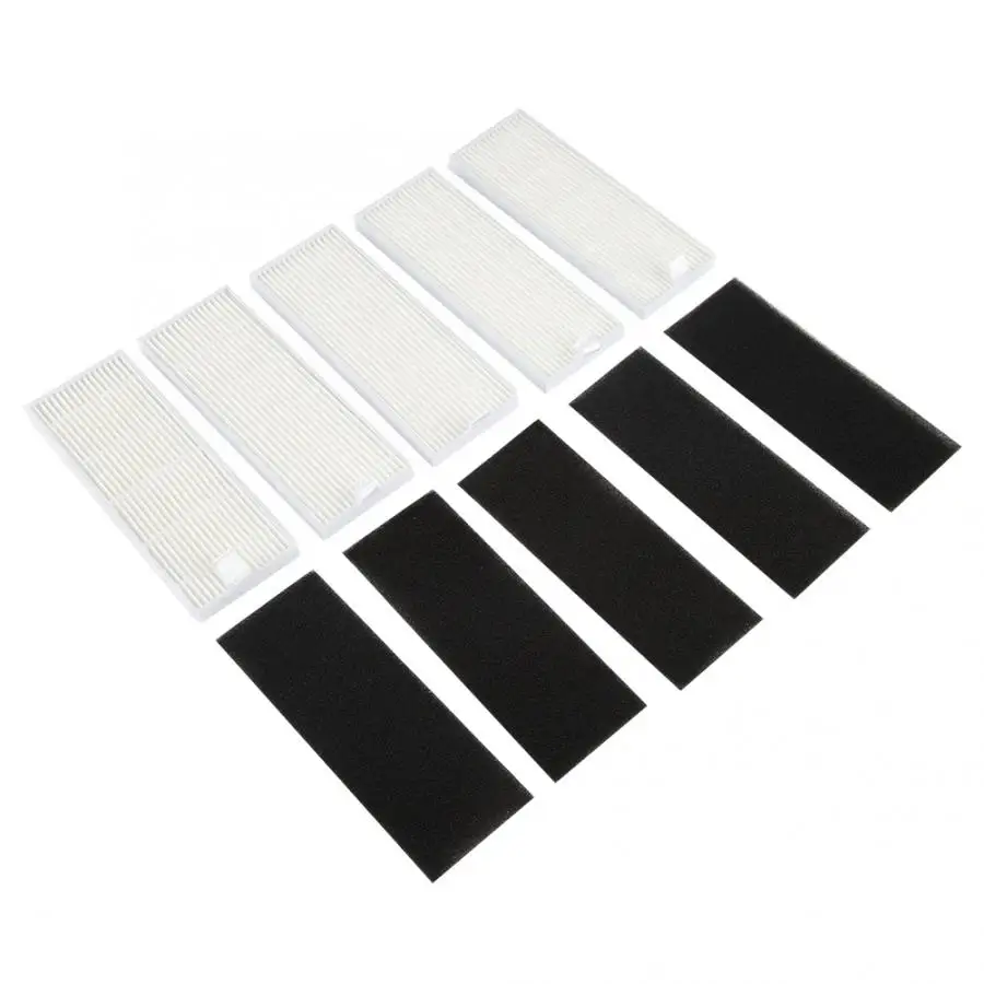 

5 PCS HEPA Filter for Ecovas ilife A4s A6 A4 A40 A8/ DN621 X620 Robot Vacuum Cleaner Tool