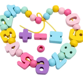 

Learning Education Wooden Digital Beaded Toys Educational Toy For Children Birthday Gift