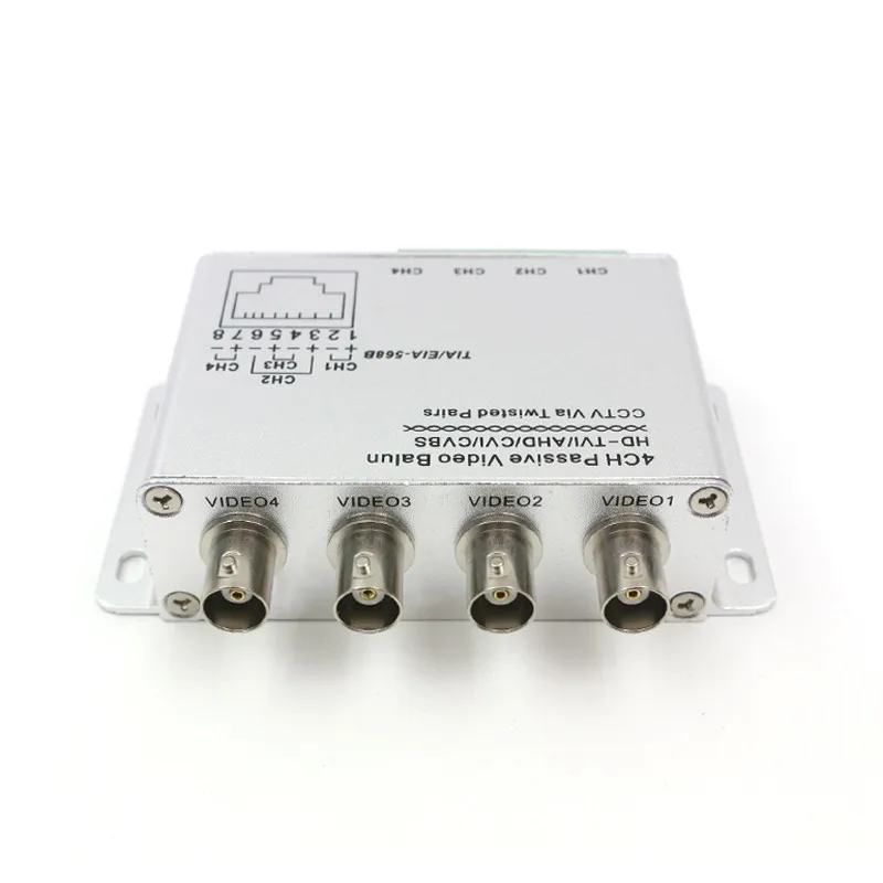 CCTV 4Ch DVR BNC UTP RJ45 пассивный видео балун Камера Cat5 трансивер безопасности Видео