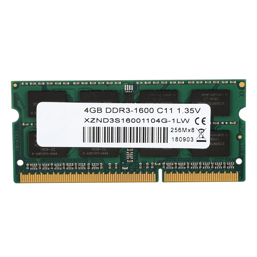 

4GB DDR3 1600MHZ Laptop Notebook Memory Motherboard Dedicated Memory RAM