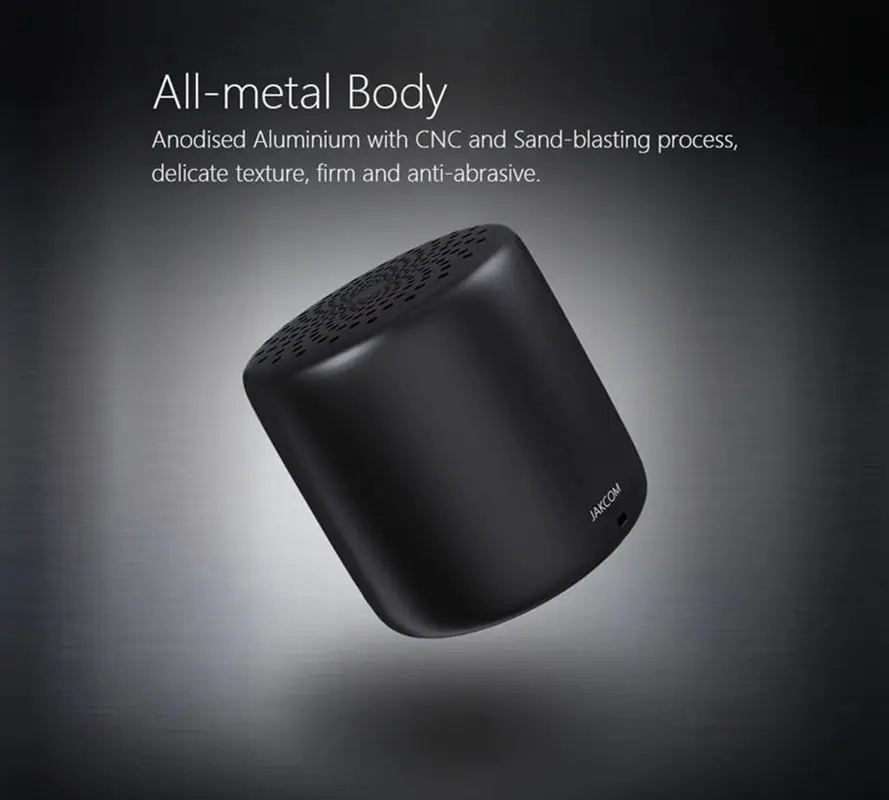 10PCS/LOT JAKCOM CS2 Speaker Soundbar Waterproof Wireless Music Portable Audio Home Theater Metal Bluetooth Loudspeakers | Электроника