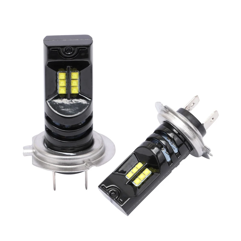 

55W 15000LM H7 LED Car Headlights Fogs Lights Canbus Lamp Bulbs White 6000K Kit
