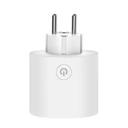 Smart Plug Wi-Fi умная розетка мощность ЕС Plug Outlet работает с Google Home мини Alexa Ifttt
