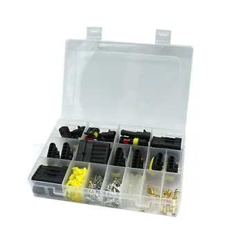 

1 PC 1-Pin 5-Pin 3-Pin 2-Pin 6-Pin 4-Pin Waterproof Dustproof Electrical Wire Terminal Plugs Connectors Set for Car Truck