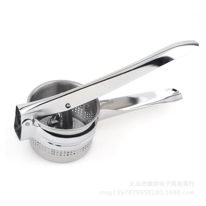 

Stainless Steel Potato Masher Ricer Puree Fruit Vegetable Juicer