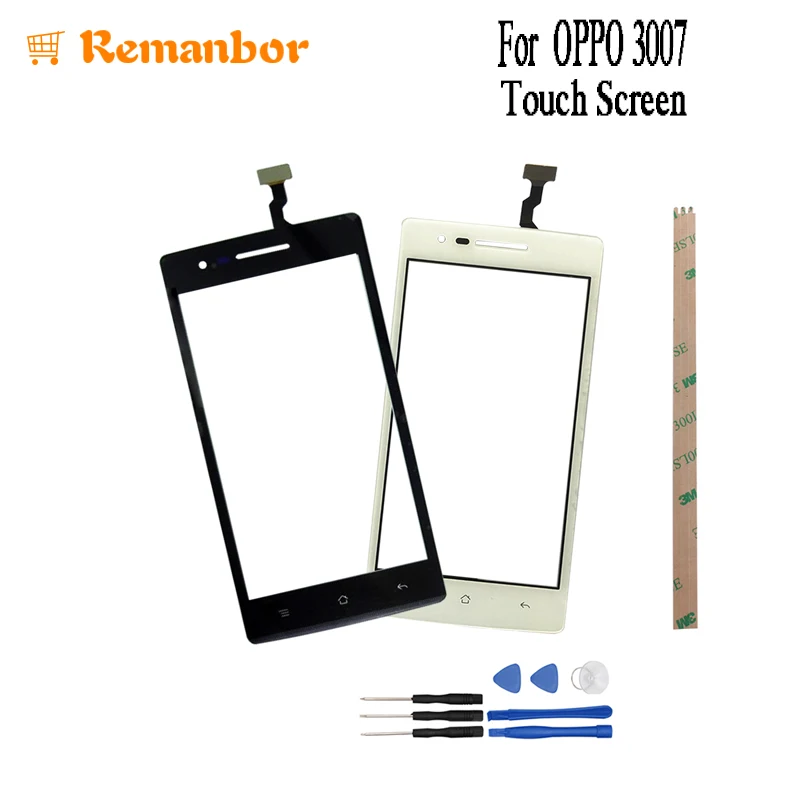 Remanbor For OPPO 3007 Touch Screen Panel Sensor Mobile phone Accessories With Tools And Adhesive | Мобильные телефоны и