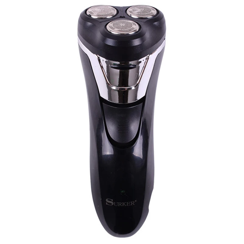 

Hot TOD-Surker Sk-321 Grooming Powerful Electric Shaver Male Facial Rotary Electric Razor For Men Rechargeable Beard Shaving M