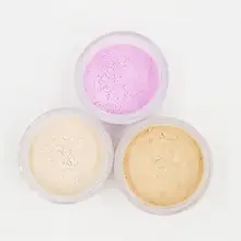 Рассыпчатая пудра прозрачный макияж финишная пудра водостойкая косметическая пудра для отделки лица установка с слоем 3 цвета Горячая