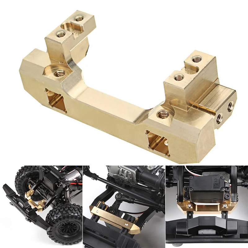 

T4 Front Bumper Mount Servo Relocation Mount Bracket for 1/10 RC Traxxas TRX-4 YJS Dropship