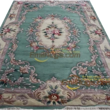 Шерстяной французский ковер с ручной вязкой, толстый плюшевый ковер, сделанный на заказ 510 358 gc85savyg7