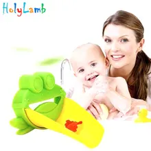 Милые инструменты для мытья рук в виде мультяшных животных, лягушки, расширение лотка для воды, ванная комната, удлинитель для смесителя, Детская направляющая раковина