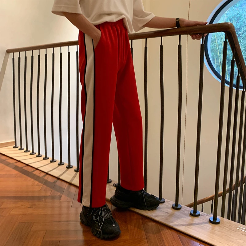 Men's Trousers 2019 Four Seasons Apply New Loose Nine Points Pants Straight Sports Casual Pants Personality Youth Men's Clothing Men's Trousers 2019 Four Seasons Apply New Loose Nine Points Pants Straight Sports Casual Pants Personality Youth Men's Clothing