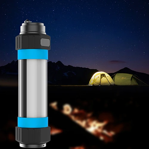 

Professional Portable Waterproof LED Flashlight USB Charging Outdoor Camping Light Adjustable Brightness Multifunctional Lights