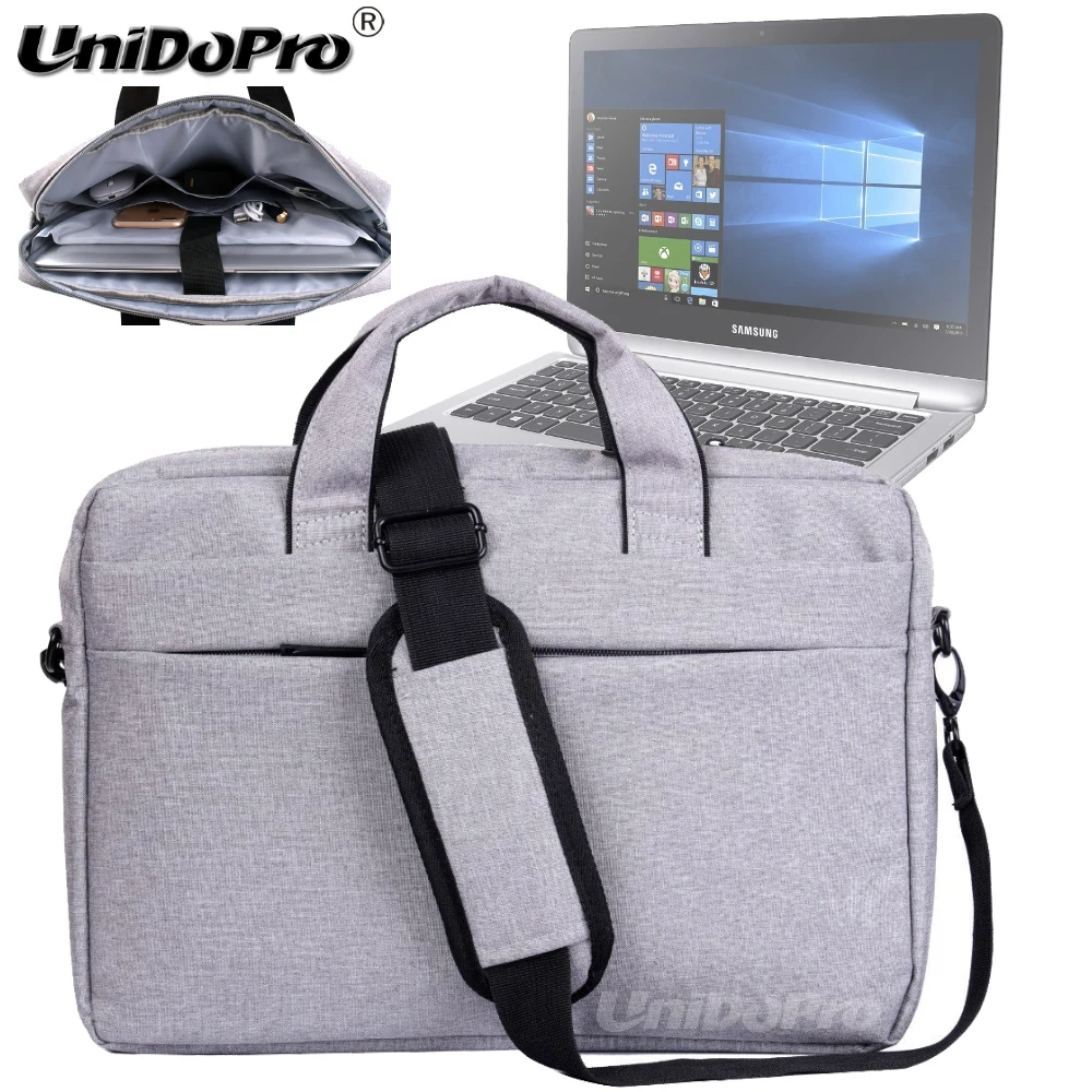 

UNIDOPRO Waterproof Messenger Shoulder Bag Case for Samsung ATIV Book 9 Spin 2-in-1 Notebook 9 NP900X3N-K04US 13.3" Sleeve Cover