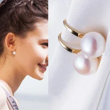 2 шт./пара простой КРАСНЫЙ распродажа запонка из сплава серьги Изящные Популярные серебристые новые стильные жемчужные корейские гипоаллергенные женские золотые изящные