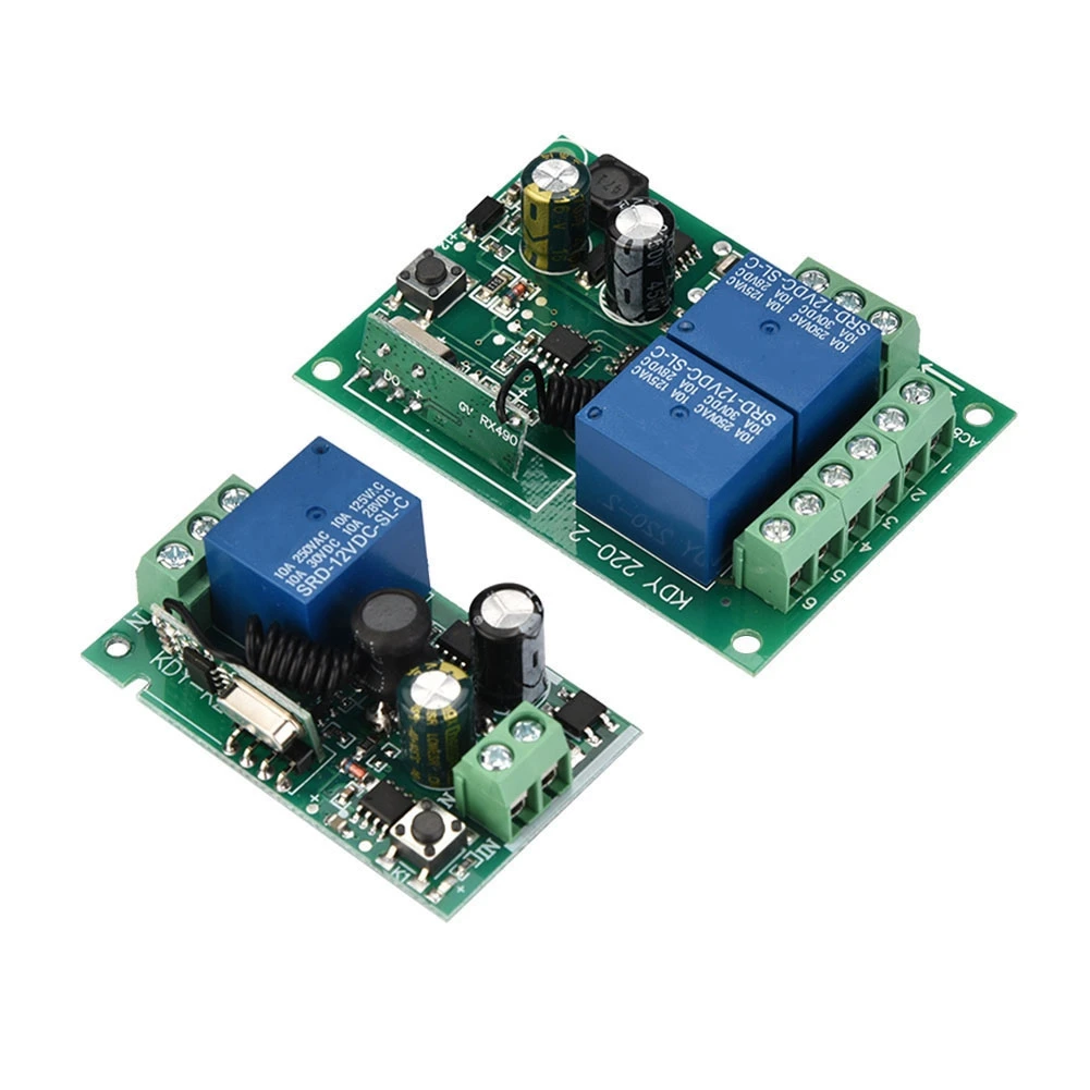 

220V 433MHz Wireless FR Remote Control Switch Receiver Relay Switch mando garaje garage door remote control