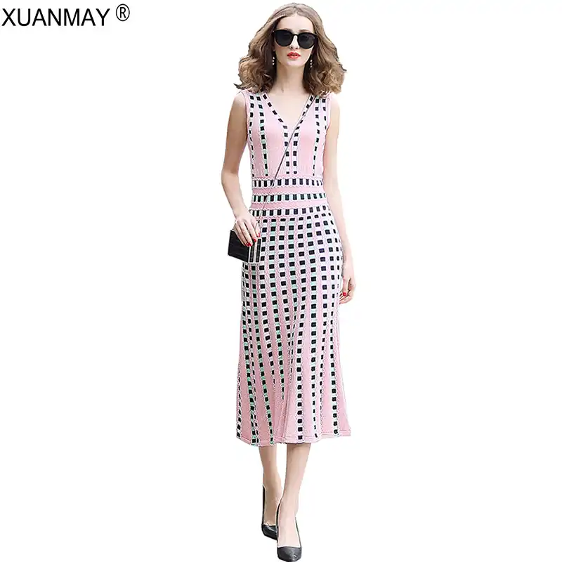 colorful sweater dress