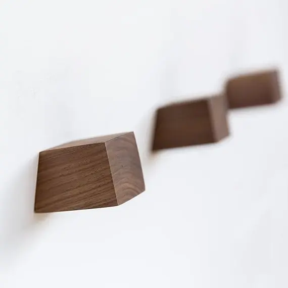 Solid Wooden Hook Decorative Wall Hook Coat Hangers Wall Bag Hat