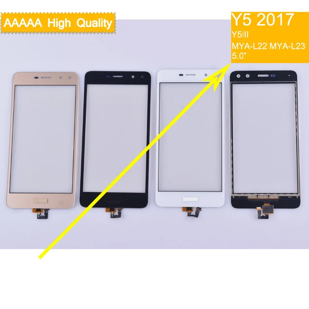 10 шт./лот для Huawei Y5 2017 Y5III MYA L22 сенсорный экран Сенсорная панель Сенсорный