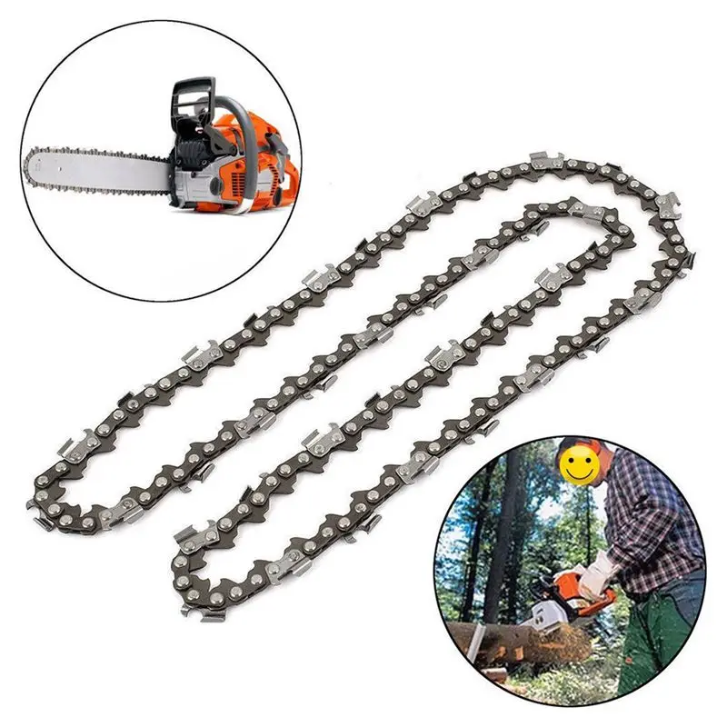 

16in Chainsaw Chain Blade Wood Cutting Chainsaw Parts56Drive Links 3/8 .050Pitch Chainsaw Saw Mill Chain