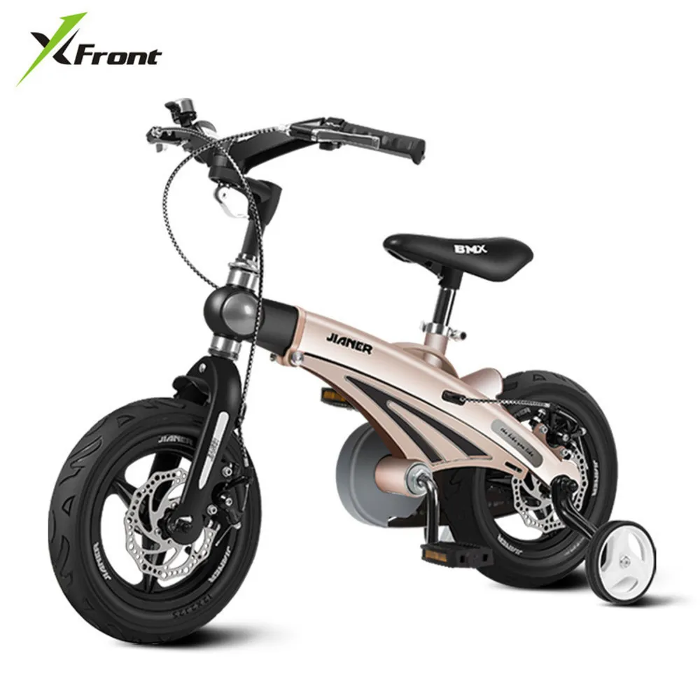 New Brand Children's Bicycle 12/14/16 Inch Wheel Magnesium Alloy Frame Safety Disc Brake 2/4/6 Years Old Children Buggy Bike