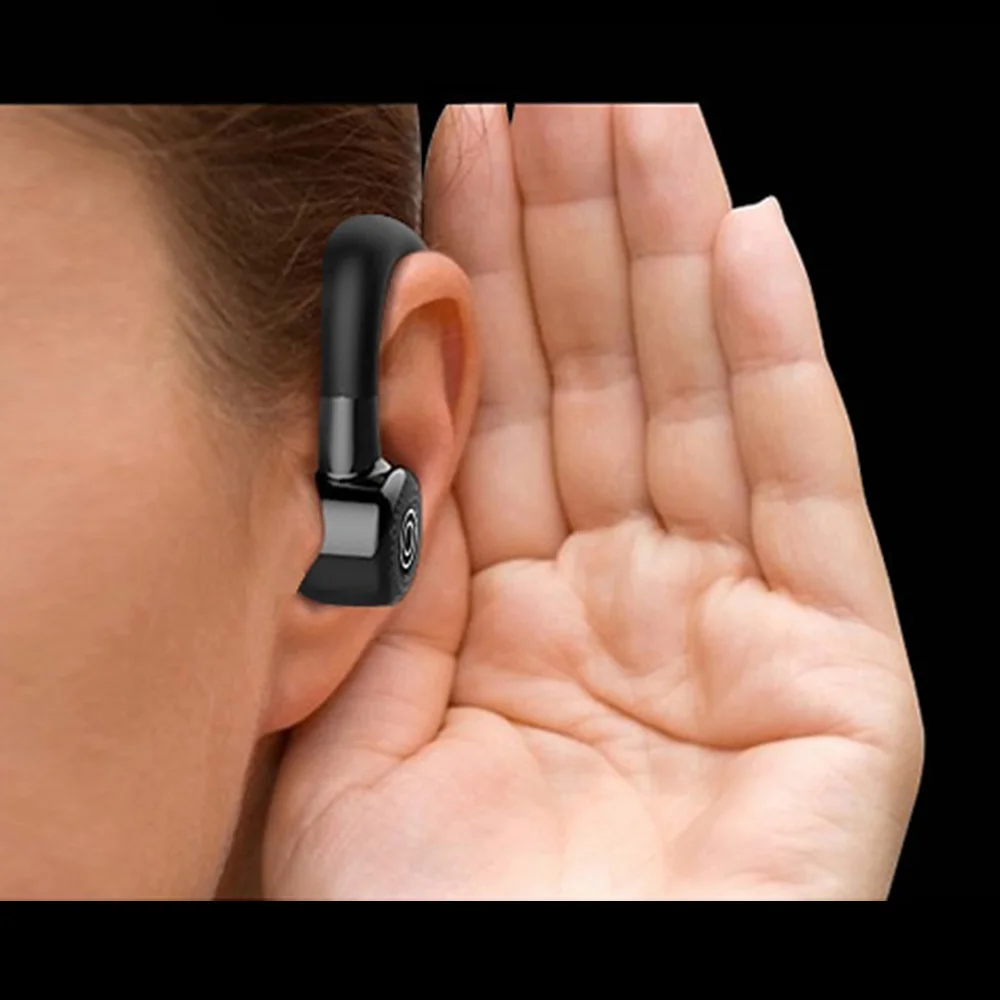 Wireless Voice Control Music Sports Bluetooth Handsfree Earphone Bluetooth Headphones Noise Cancelling Headset