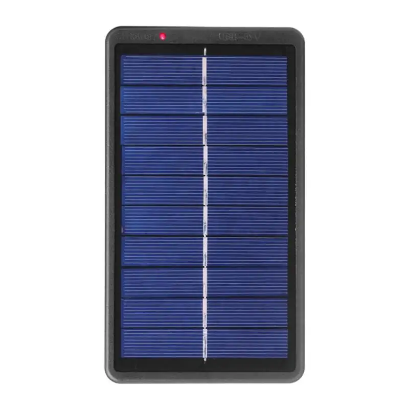 2W Solar Battery Panel Charger with Base for 1 2 Section 18650 Battery Rechargeable Charging Mobile Phone USB Lights Charger 