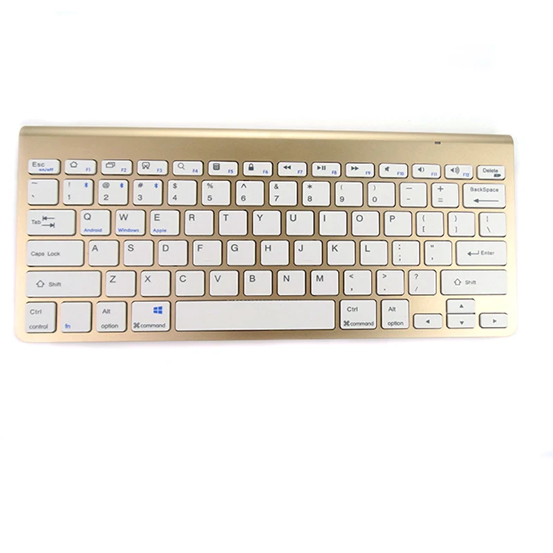 

Ultra-Slim Bluetooth Keyboard Compatible with 2018 iPad Pro 11 / 12.9, New iPad 9.7 Inch, iPad Air, iPad Mini, iPhone and Other