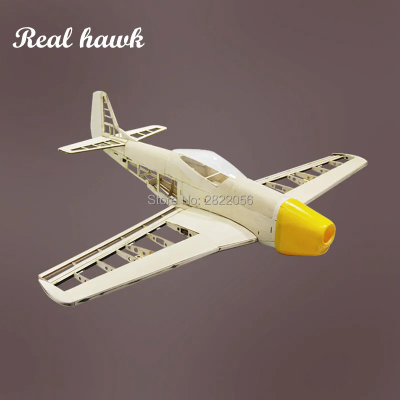 RC AirPlanes Laser Cut Balsa Wood Kit Wingspan 1000mm NEW P51  Frame without Cover Model Building kit Woodiness model PLANE