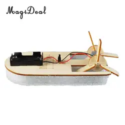MagiDeal Электрический деревянный лодка автомобиль игрушка ручной работы DIY модель здания наборы для детей дошкольное обучение Развивающие