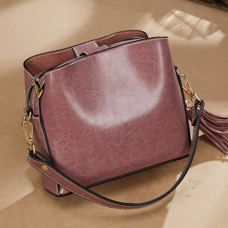 

2019 Genuine Leather Bags Designer Handbags Women Shoulder Crossbody Bags Women Messenger Bag Tote Bolsas Feminina Famous Brand