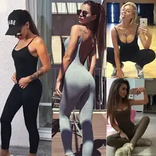 Женские повседневные однотонные Спагетти ремень с открытой спиной длиной до щиколотки тонкий трико для йоги длина летняя с высокой талией