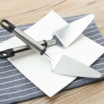 

Cake Tools Pizza Shovel Kitchen Accessories Aconitum Handle Baking Utensils Stainless Steel Cake Spatula