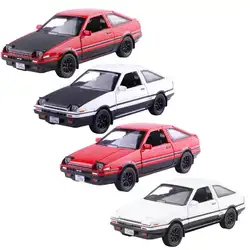 TOYOTA два Цвета модель автомобиля 1:32 AE86 моделирования сплава автомобиля игрушки звук свет отступить игрушки для детей