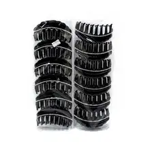 12 шт., заколка для волос, акриловая, практичная, черная дрель, элегантные аксессуары для волос, заколка для волос, заколка для волос, зажим для волос для женщин, девушек, девушек