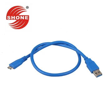 

USB 3.0 A public to MICRO industrial camera hard drive fast transmission data line mobile phone charging line 0.5 m