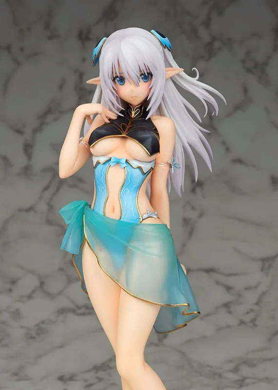 

Silver Forest Shining Beach Heroines Arutina Mesilphis Elf princess Sexy Swimsuit Girl Ver Action Figure Model ToysY920