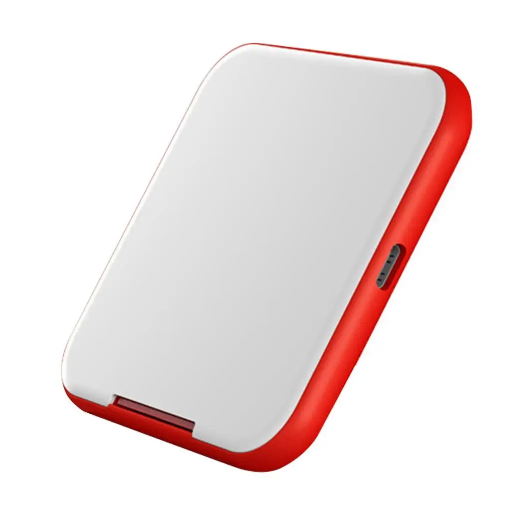 

Portable Square Aluminum Alloy Wireless Charger With two charge modes. Phone Home, Office, Travel Manual Holder