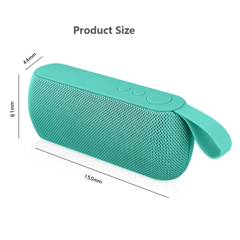 Q106 супер бас беспроводной HIFI Bluetooth динамик 3D стерео сабвуфер аудио магнитофон