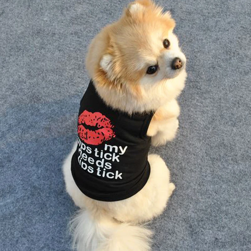 Cat Clothes Puppy Shirt Dogs Halloween Cat Vest Small Dog Clothing Pet T-shirt Summer Ropa Perro Yorkie Bulldog