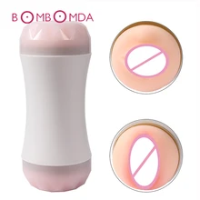 Male Masturbation Real Oral 3D Deep Throat Artificial Vagina Masturbator Cup Realistic Pussy Oral Adult Product Sex Toys for Men