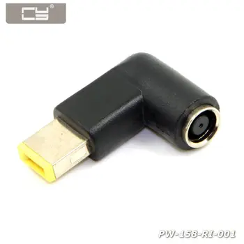 

10pcs/lot 90 Degree Angled DC 7.9*5.4mm DC Jack to Rectangle Port Charger Power Adapter for Think Pad X1 Carbon Laptop
