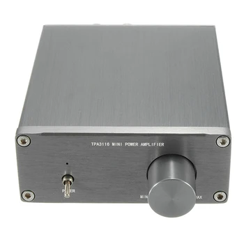 

LEORY Mini 2.0 HiFi Audio Stereo Digital Power Amplifier TPA3116 Advanced 2*50W Home with Aluminum Enclosure Amp